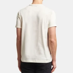 Fred Perry Ringer T-Shirt Ecru & Mahogany