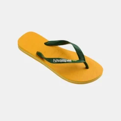 Havaianas Brasil Logo Men's Pop Yellow