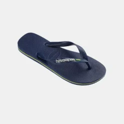 Havaianas Brasil Logo Men's Navy Blue