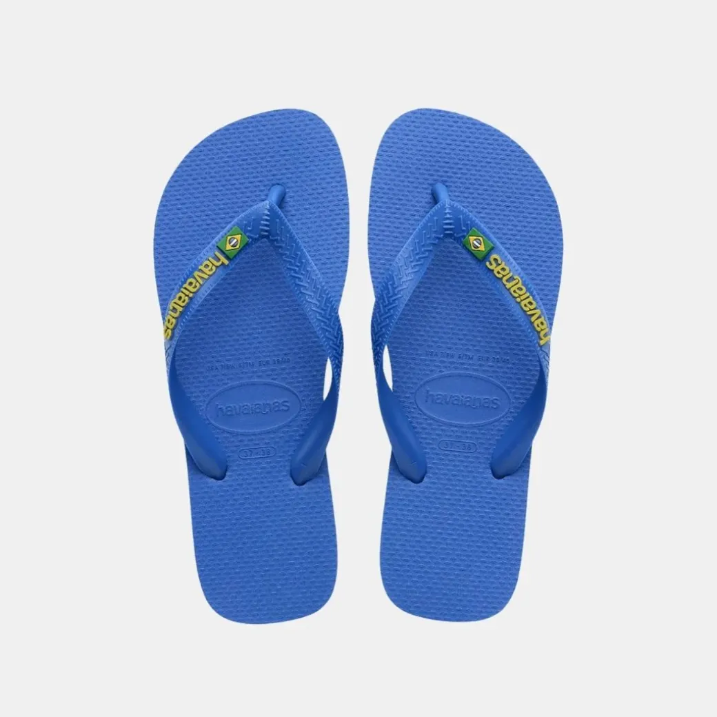 Havaianas Brasil Logo Neon Men's Star Blue