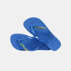 Havaianas Brasil Logo Neon Men's Star Blue