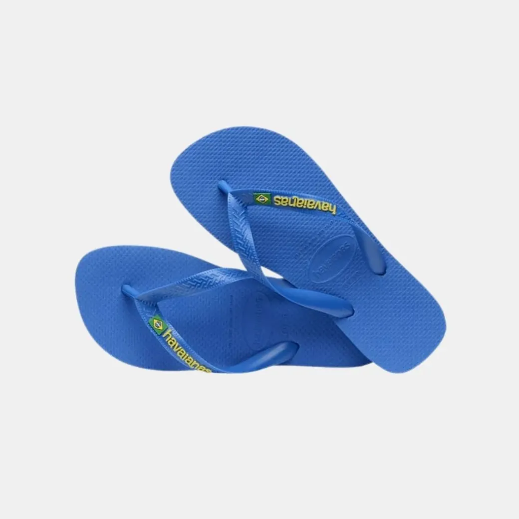 Havaianas Brasil Logo Neon Men's Star Blue