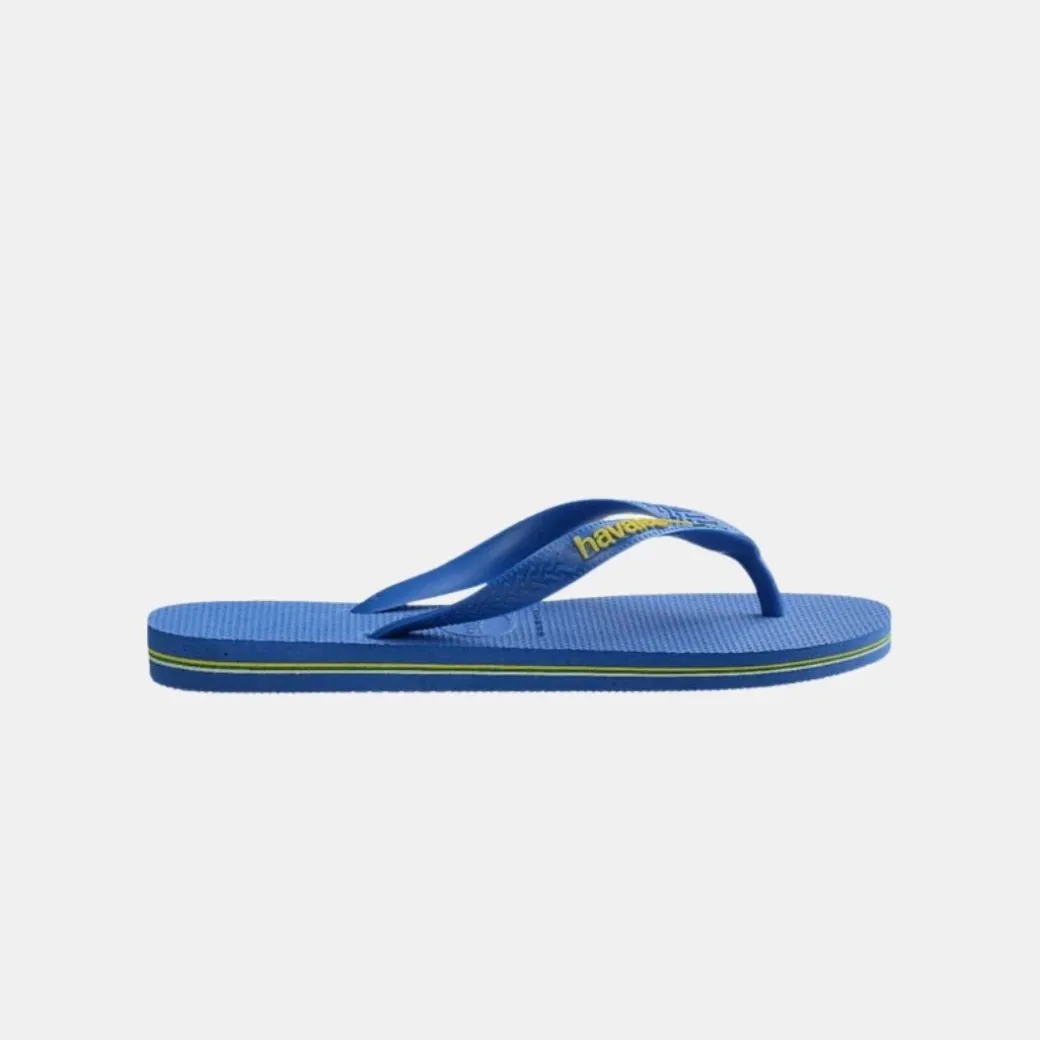 Havaianas Brasil Logo Neon Men's Star Blue