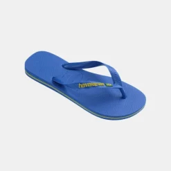Havaianas Brasil Logo Neon Men's Star Blue
