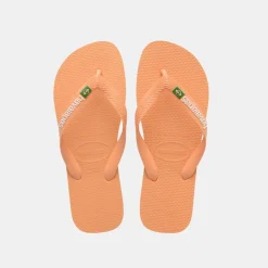 Havaianas Brasil Logo Women's Peach