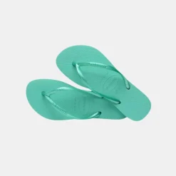 Havaianas Slim Women's Metallic Virtual Green