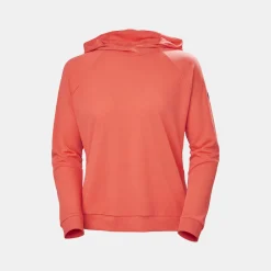 Helly Hansen W Inshore Hoodie Hot Coral