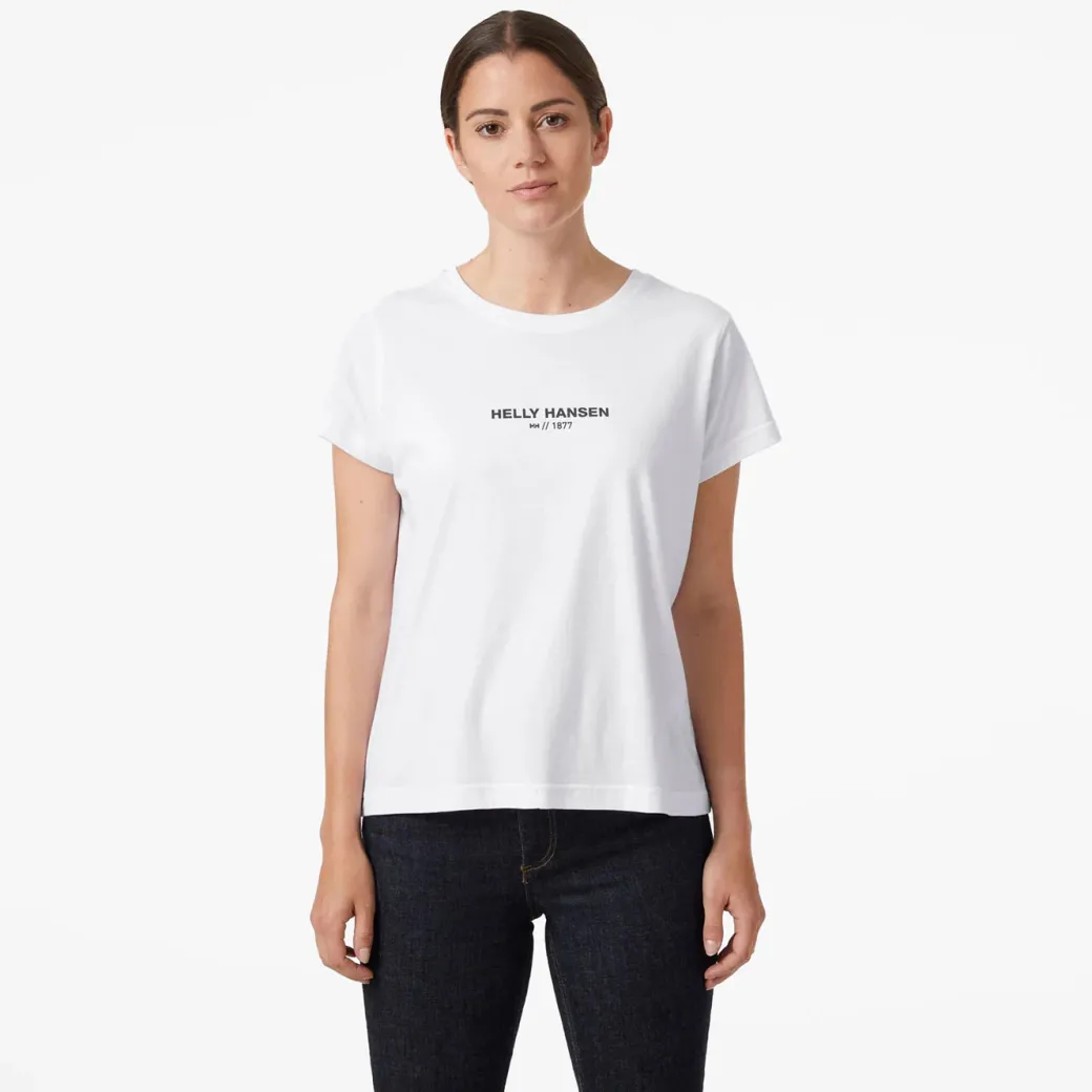 Helly Hansen W RWB Graphic T-Shirt White