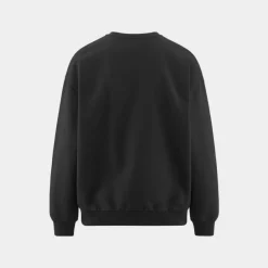 Kappa 222 Banda Garett Hoodie Grey Coal Black