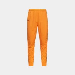 Kappa 222 Banda Graphiktape Pant Orange White Green Grass