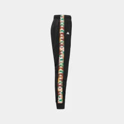 Kappa 222 Banda Graphiktape Pant Black