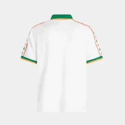 Kappa 222 Banda Notilox T-Shirt White & Green
