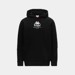 Kappa Authentic Giano Organic Hoodie Black