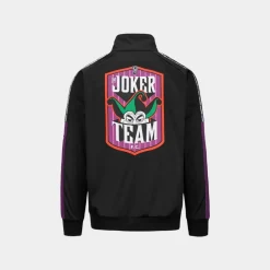 Kappa Authentic Jeremy Warner Bros Jacket Black Violet Grape