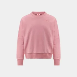 Kappa Authentic Pablo Premium Sweatshirt Pink Icing