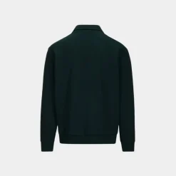 Kappa Authentic Pola Sweatshirt Green Dark White Milk