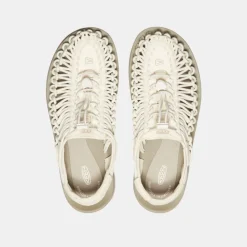 Keen Men's UNEEK Sneaker White Cap & Cornstalk