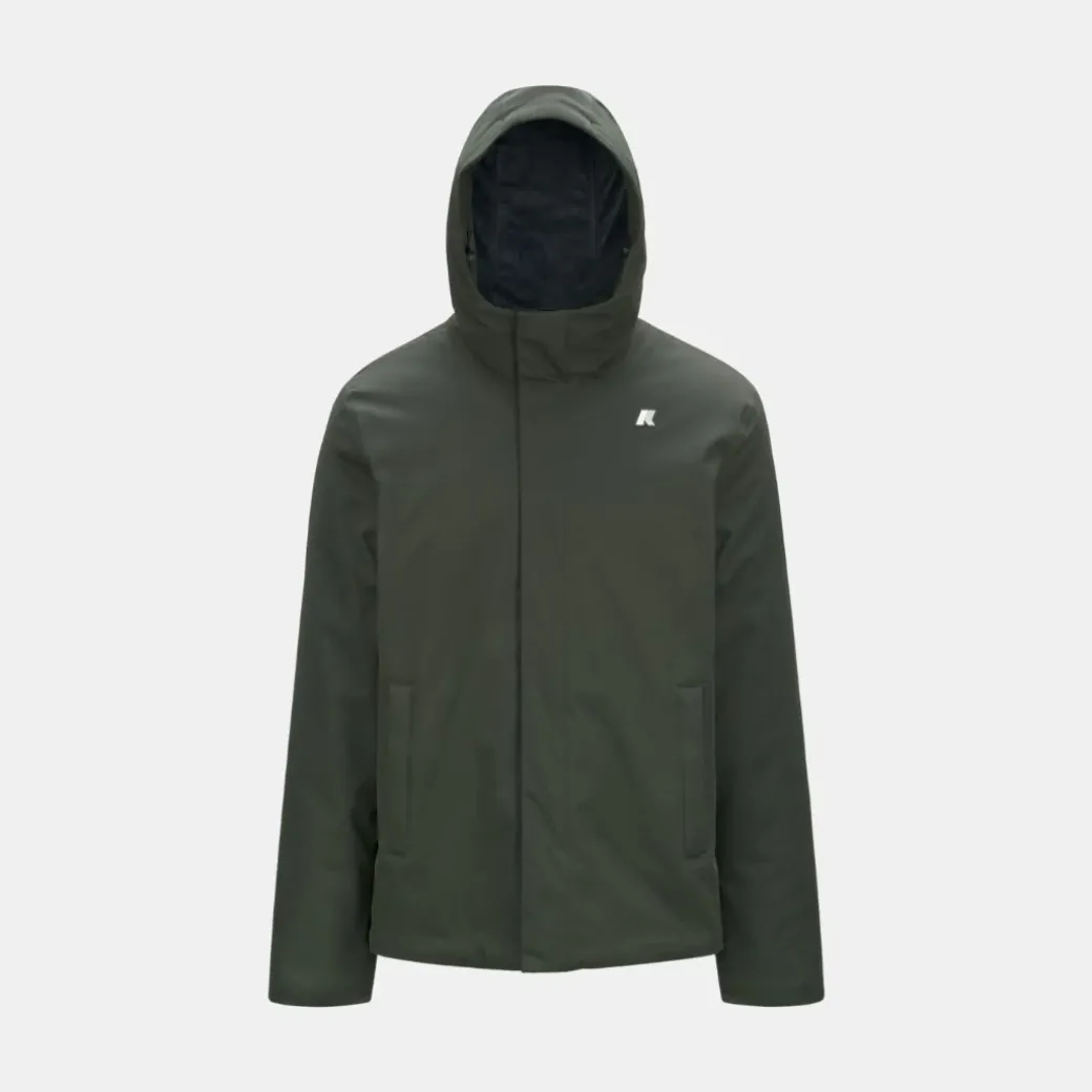 K-Way Jacko Twill Marmotta Green Blue