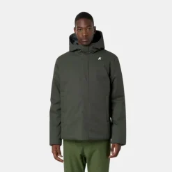 K-Way Jacko Twill Marmotta Green Blue