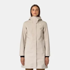 K-Way Stephy Bonded Beige Grey Blue Depth