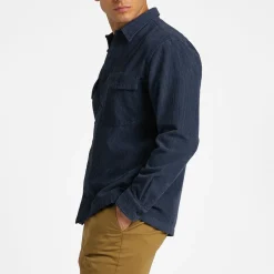 Lee Langarm Chetopa Shirt Mood Indigo