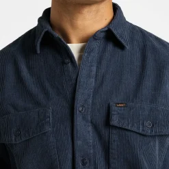 Lee Langarm Chetopa Shirt Mood Indigo