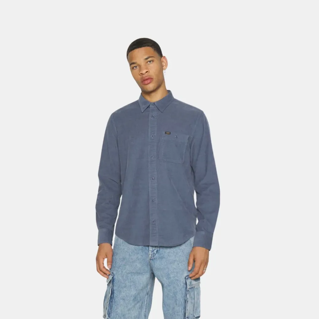 Lee Leesure Sleeve Shirt Deep Waters