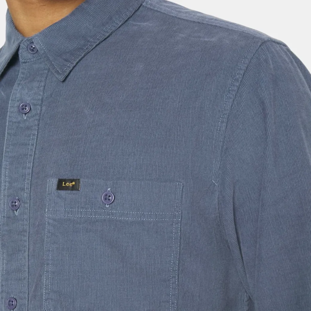 Lee Leesure Sleeve Shirt Deep Waters