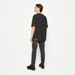 Lee Loose Logo Tee Washed Black
