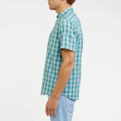 Lee Short Sleeve Button Down Shirt Monaco