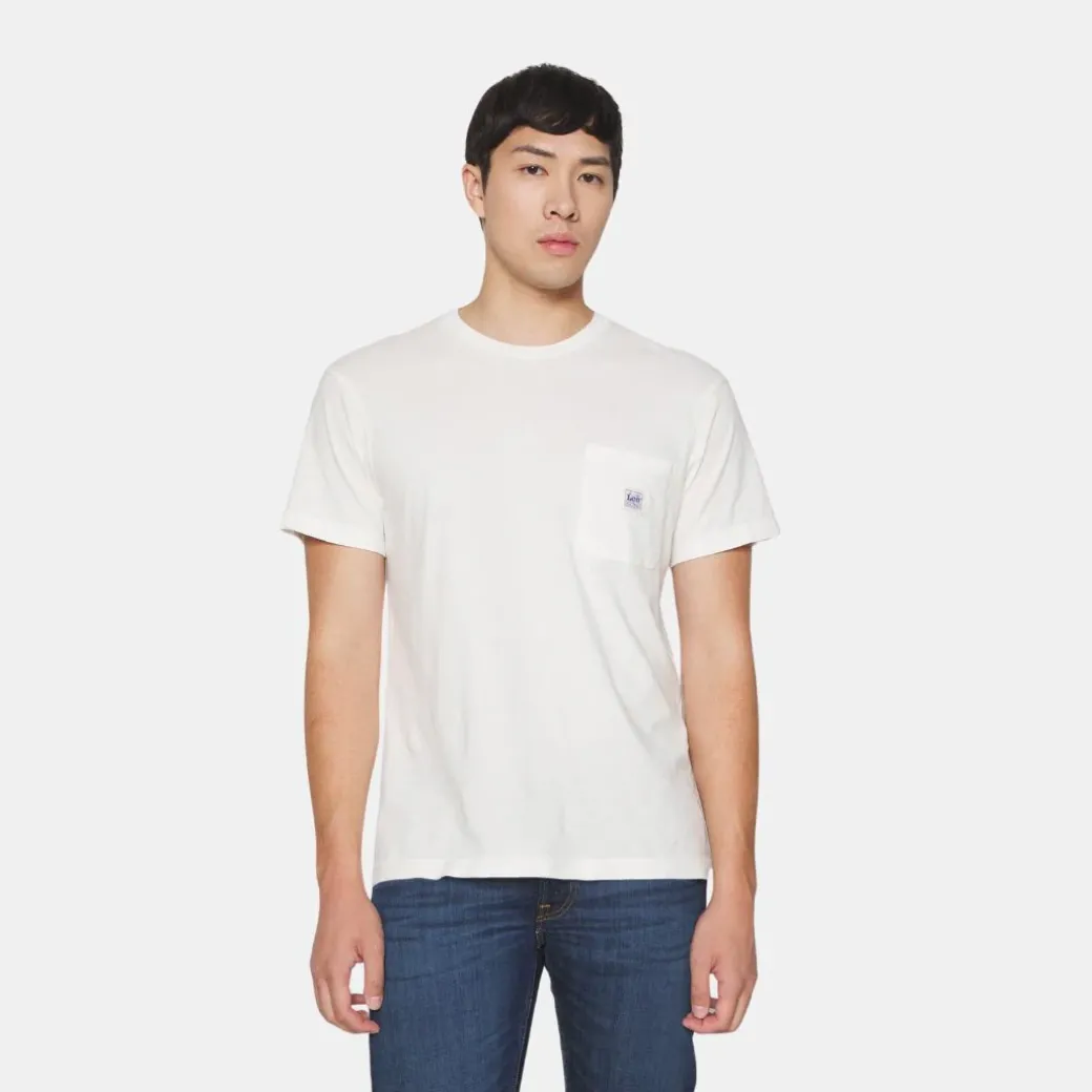 Lee T-Shirt Pocket Tee Ecru