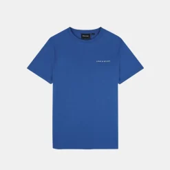 Lyle & Scott Embroidered T-Shirt Spring Blue