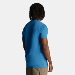 Lyle & Scott Embroidered T-Shirt Spring Blue