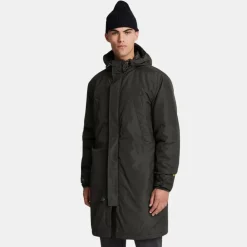 Lyle & Scott Longline Parka Gunmetal