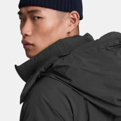 Lyle & Scott Padded Puffer Jacket Jet Black