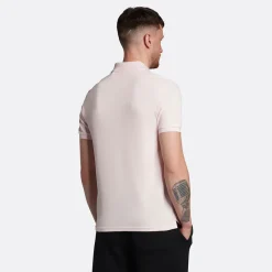 Lyle & Scott Plain Polo Shirt Light Pink