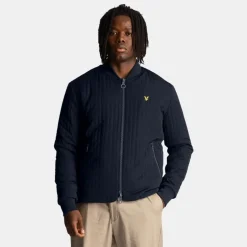 Lyle & Scott Quilted Liner Jacket Dark Navy