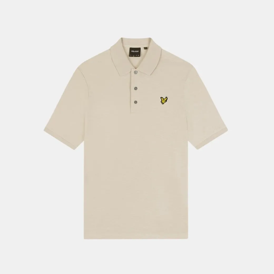 Lyle & Scott Slub Polo Shirt Cove
