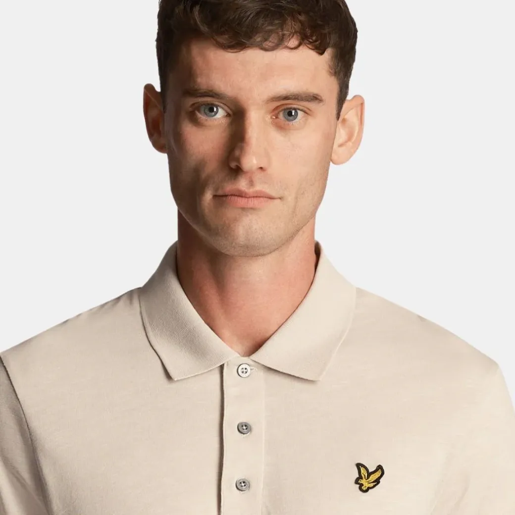 Lyle & Scott Slub Polo Shirt Cove