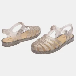 Melissa Possession Holidays Beige Silver Glitter