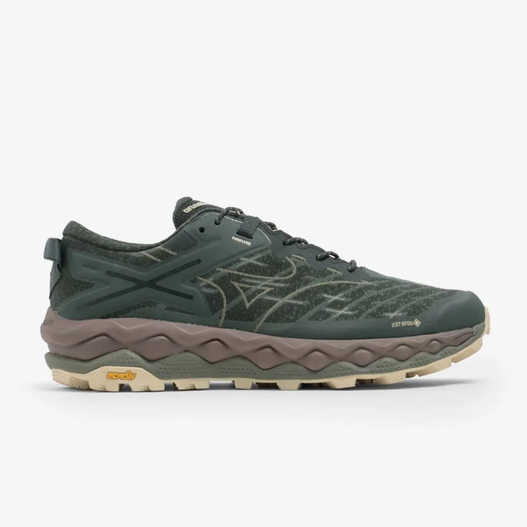 Mizuno Wave Mujin Ls Gore-Tex Pine Grove Ultimate Grey Bistrogreen