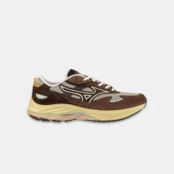 Mizuno Wave Rider B Dark Beige Brown Dark Brown