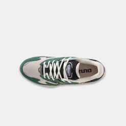 Mizuno Wave Rider B Silvercloud Vulcan Bistro Green