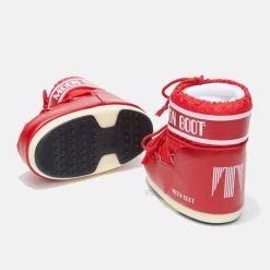 Moon Boot Icon Low Nylon Red