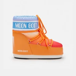 Moon Boot Icon Low Sunrise Print Orange
