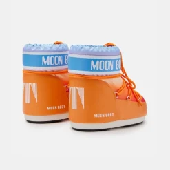 Moon Boot Icon Low Sunrise Print Orange