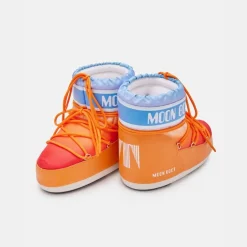 Moon Boot Icon Low Sunrise Print Orange