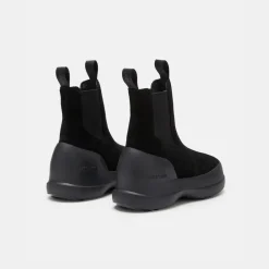 Moon Boot Luna Chelsea Suede Black