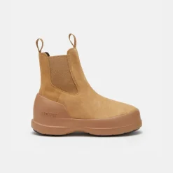 Moon Boot Luna Chelsea Suede Sand