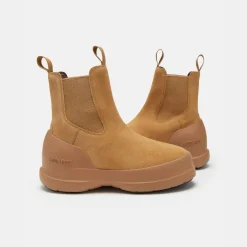 Moon Boot Luna Chelsea Suede Sand